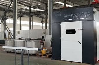 500kg / H Dip Spin  Metalized Zinc Plating Machine Jenis Miring