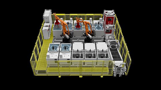 JUNHE®QUDR0180 Mesin pembersih multi-tangki sepenuhnya otomatis