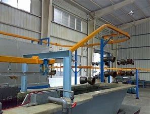 Kapasitas Cat 30L 400kg / H Mesin Pelapis Serpihan Seng Semi Otomatis