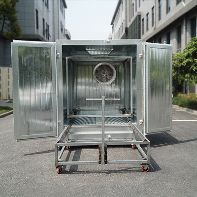 Ruang Besar Tungku Induksi Aluminium Vertikal
