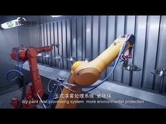 Lini Pelapisan Cakram Rem Tradisional Junhe dan penyemprotan untuk suku cadang otomatis